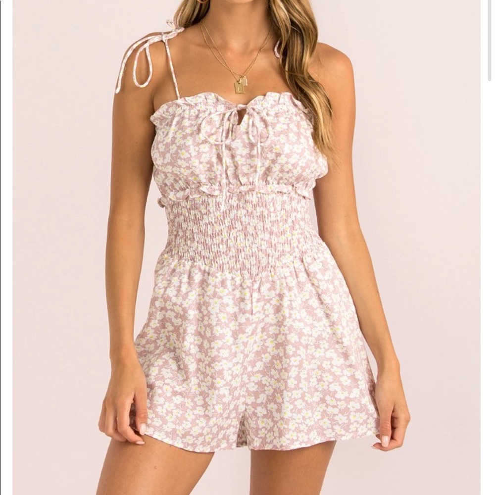 Sundae Muse Floral Romper